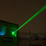 logo projectie opbouw laser apparatuur