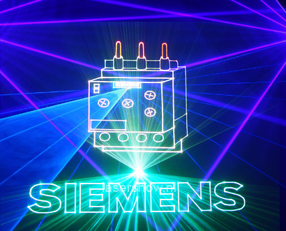 Spectaculaire lasershow tijdens productintroductie Siemens